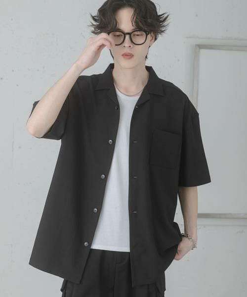 SENSE OF PLACE by URBAN RESEARCH / センスオブプレイス バイ アーバンリサーチ シャツ・ブラウス | 『速乾』ドライタッチオープンカラールーズショートスリーブシャツ | 詳細17