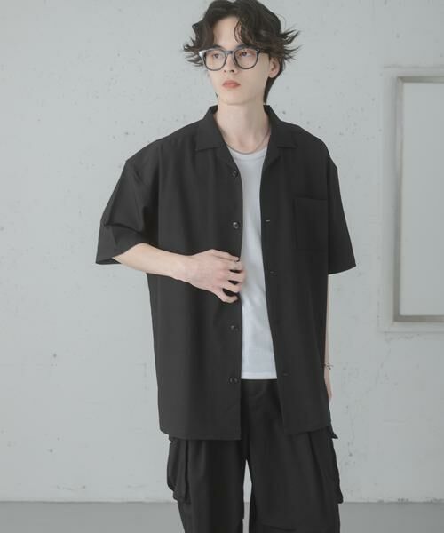 SENSE OF PLACE by URBAN RESEARCH / センスオブプレイス バイ アーバンリサーチ シャツ・ブラウス | 『速乾』ドライタッチオープンカラールーズショートスリーブシャツ | 詳細18