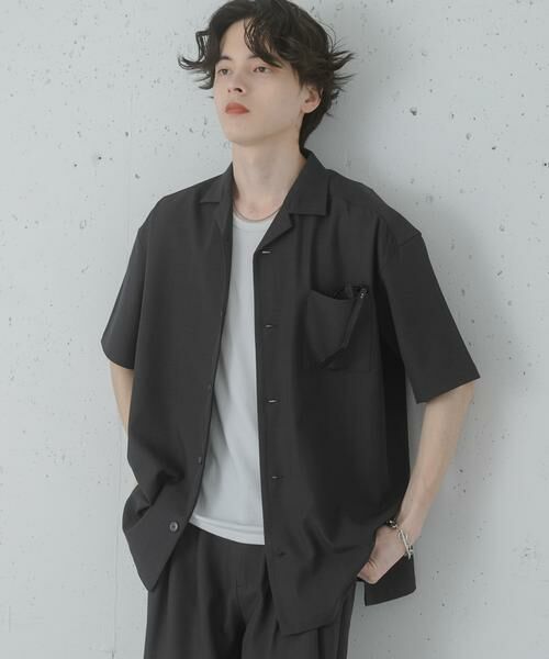 SENSE OF PLACE by URBAN RESEARCH / センスオブプレイス バイ アーバンリサーチ シャツ・ブラウス | 『速乾』ドライタッチオープンカラールーズショートスリーブシャツ | 詳細26