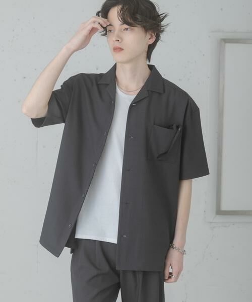 SENSE OF PLACE by URBAN RESEARCH / センスオブプレイス バイ アーバンリサーチ シャツ・ブラウス | 『速乾』ドライタッチオープンカラールーズショートスリーブシャツ | 詳細28