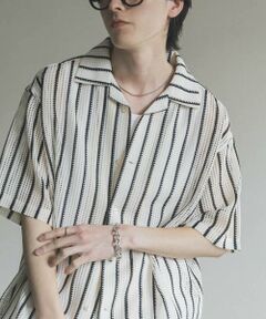 SENSE OF PLACE by URBAN RESEARCH / センスオブプレイス バイ アーバンリサーチ シャツ・ブラウス | アソートレースオープンカラーショートスリーブシャツ