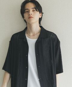 SENSE OF PLACE by URBAN RESEARCH / センスオブプレイス バイ アーバンリサーチ シャツ・ブラウス | アソートレースオープンカラーショートスリーブシャツ