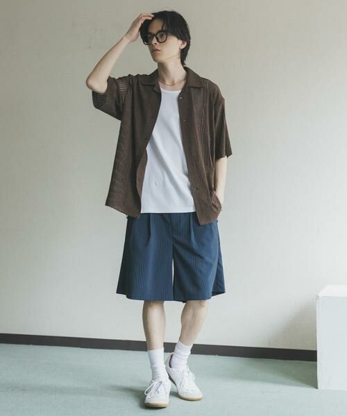 SENSE OF PLACE by URBAN RESEARCH / センスオブプレイス バイ アーバンリサーチ シャツ・ブラウス | アソートレースオープンカラーショートスリーブシャツ | 詳細6