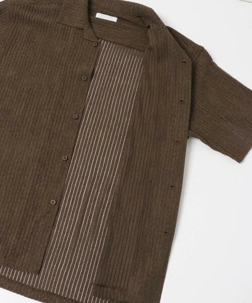 SENSE OF PLACE by URBAN RESEARCH / センスオブプレイス バイ アーバンリサーチ シャツ・ブラウス | アソートレースオープンカラーショートスリーブシャツ | 詳細9