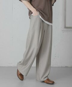 SENSE OF PLACE by URBAN RESEARCH / センスオブプレイス バイ アーバンリサーチ その他パンツ | ピンストライプタックワイドスラックス