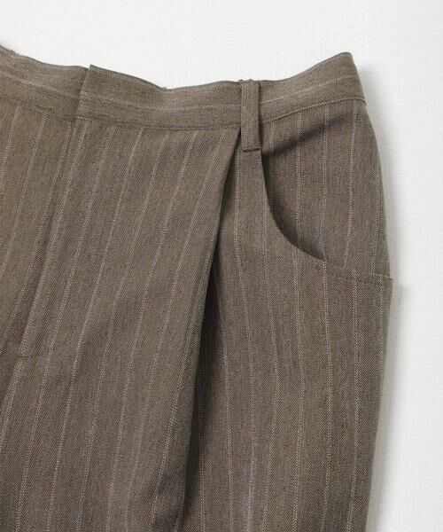 SENSE OF PLACE by URBAN RESEARCH / センスオブプレイス バイ アーバンリサーチ その他パンツ | ピンストライプタックワイドスラックス | 詳細10