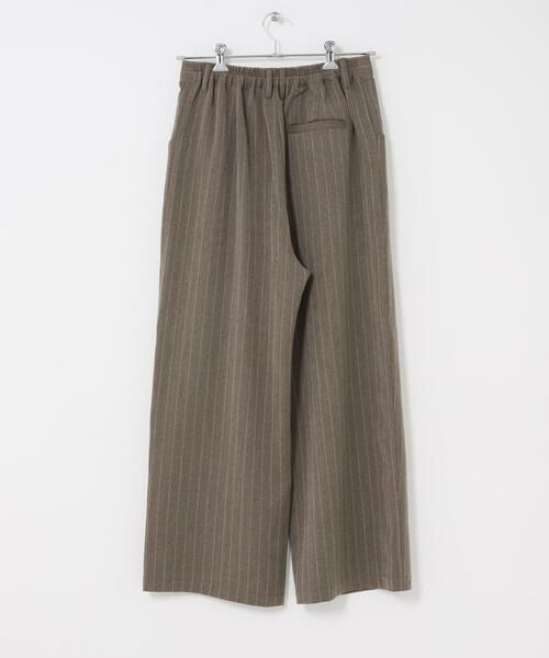SENSE OF PLACE by URBAN RESEARCH / センスオブプレイス バイ アーバンリサーチ その他パンツ | ピンストライプタックワイドスラックス | 詳細12