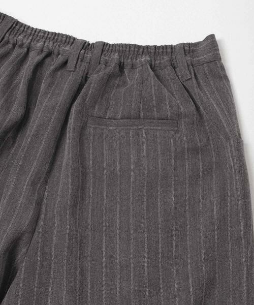 SENSE OF PLACE by URBAN RESEARCH / センスオブプレイス バイ アーバンリサーチ その他パンツ | ピンストライプタックワイドスラックス | 詳細24
