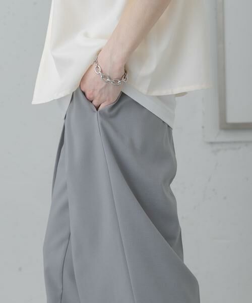 SENSE OF PLACE by URBAN RESEARCH / センスオブプレイス バイ アーバンリサーチ その他パンツ | 『イージーケア/速乾』サマー2タックワイドテーパードパンツ | 詳細19