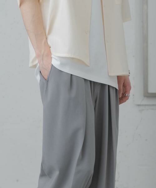 SENSE OF PLACE by URBAN RESEARCH / センスオブプレイス バイ アーバンリサーチ その他パンツ | 『イージーケア/速乾』サマー2タックワイドテーパードパンツ | 詳細20