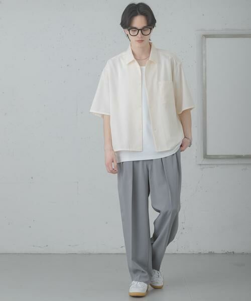 SENSE OF PLACE by URBAN RESEARCH / センスオブプレイス バイ アーバンリサーチ その他パンツ | 『イージーケア/速乾』サマー2タックワイドテーパードパンツ | 詳細24