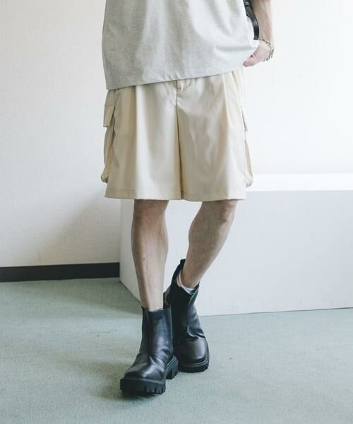 SENSE OF PLACE by URBAN RESEARCH / センスオブプレイス バイ アーバンリサーチ ショート・ハーフ・半端丈パンツ | ワイドカーゴショートパンツ | 詳細2
