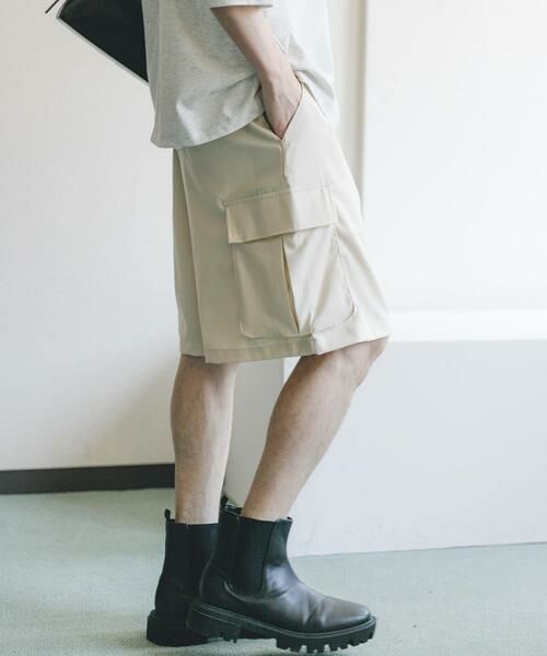 SENSE OF PLACE by URBAN RESEARCH / センスオブプレイス バイ アーバンリサーチ ショート・ハーフ・半端丈パンツ | ワイドカーゴショートパンツ | 詳細5