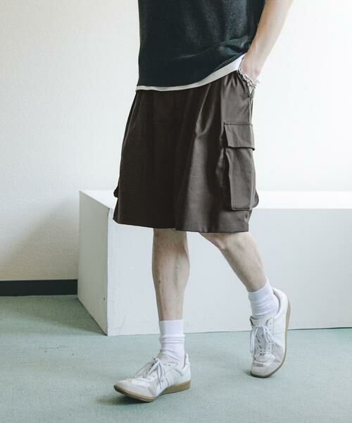 SENSE OF PLACE by URBAN RESEARCH / センスオブプレイス バイ アーバンリサーチ ショート・ハーフ・半端丈パンツ | ワイドカーゴショートパンツ | 詳細20