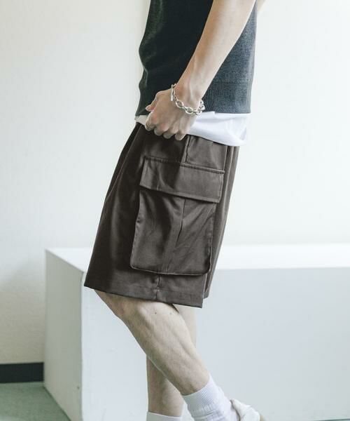 SENSE OF PLACE by URBAN RESEARCH / センスオブプレイス バイ アーバンリサーチ ショート・ハーフ・半端丈パンツ | ワイドカーゴショートパンツ | 詳細22