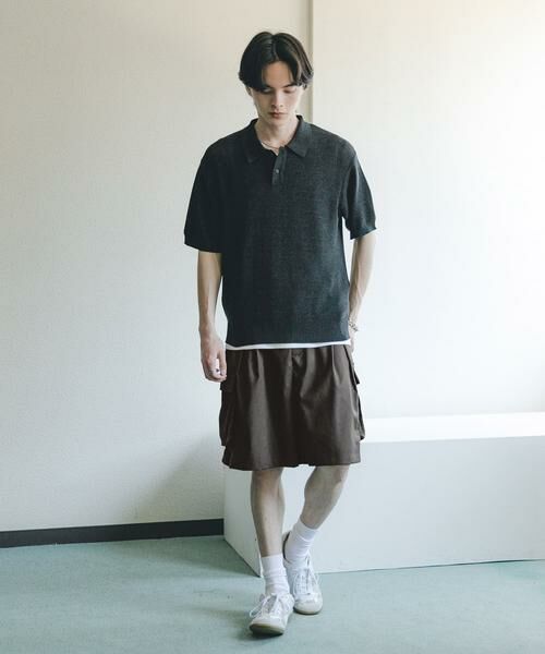 SENSE OF PLACE by URBAN RESEARCH / センスオブプレイス バイ アーバンリサーチ ショート・ハーフ・半端丈パンツ | ワイドカーゴショートパンツ | 詳細24