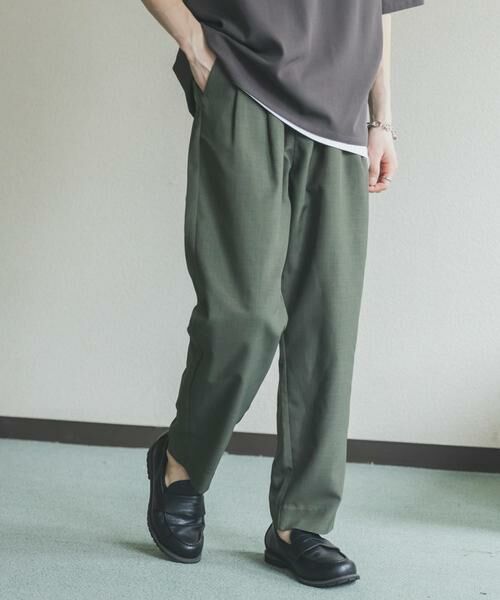 SENSE OF PLACE by URBAN RESEARCH / センスオブプレイス バイ アーバンリサーチ その他パンツ | 『イージーケア/速乾』クイックドライタックテーパードパンツ | 詳細4