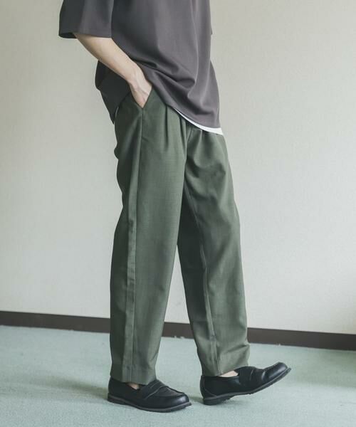 SENSE OF PLACE by URBAN RESEARCH / センスオブプレイス バイ アーバンリサーチ その他パンツ | 『イージーケア/速乾』クイックドライタックテーパードパンツ | 詳細5