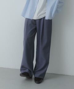 SENSE OF PLACE by URBAN RESEARCH / センスオブプレイス バイ アーバンリサーチ その他パンツ | 『UR TECH DRYLUXE』リネンライクワイドパンツ