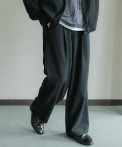 SENSE OF PLACE by URBAN RESEARCH / センスオブプレイス バイ アーバンリサーチ その他パンツ | 『UR TECH DRYLUXE』リネンライクワイドパンツ