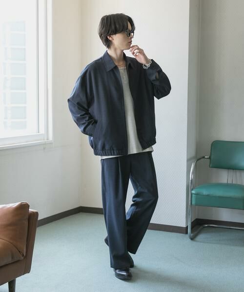 SENSE OF PLACE by URBAN RESEARCH / センスオブプレイス バイ アーバンリサーチ その他パンツ | 『UR TECH DRYLUXE』リネンライクワイドパンツ | 詳細3