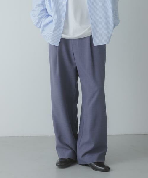 SENSE OF PLACE by URBAN RESEARCH / センスオブプレイス バイ アーバンリサーチ その他パンツ | 『UR TECH DRYLUXE』リネンライクワイドパンツ | 詳細7