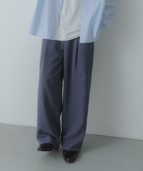 SENSE OF PLACE by URBAN RESEARCH / センスオブプレイス バイ アーバンリサーチ その他パンツ | 『UR TECH DRYLUXE』リネンライクワイドパンツ | 詳細8