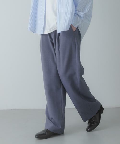SENSE OF PLACE by URBAN RESEARCH / センスオブプレイス バイ アーバンリサーチ その他パンツ | 『UR TECH DRYLUXE』リネンライクワイドパンツ | 詳細11