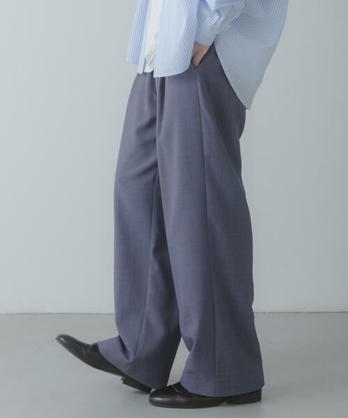 SENSE OF PLACE by URBAN RESEARCH / センスオブプレイス バイ アーバンリサーチ その他パンツ | 『UR TECH DRYLUXE』リネンライクワイドパンツ | 詳細12