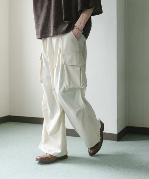 SENSE OF PLACE by URBAN RESEARCH / センスオブプレイス バイ アーバンリサーチ その他パンツ | ワイドカーゴパンツ | 詳細4