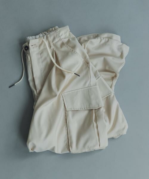 SENSE OF PLACE by URBAN RESEARCH / センスオブプレイス バイ アーバンリサーチ その他パンツ | ワイドカーゴパンツ（アイボリー）