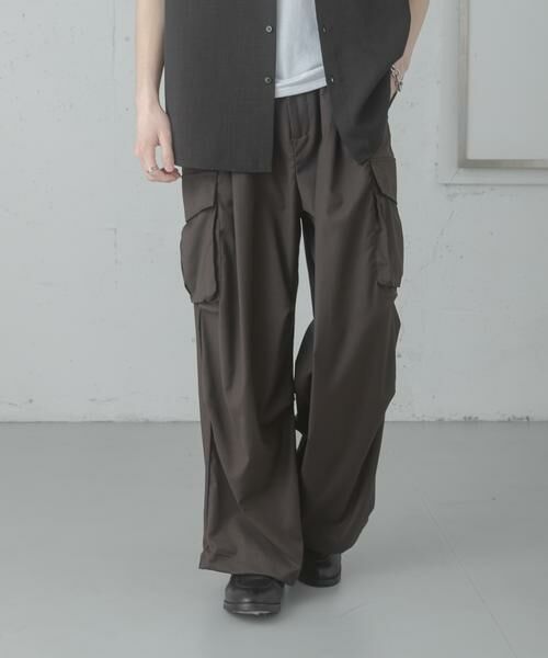 SENSE OF PLACE by URBAN RESEARCH / センスオブプレイス バイ アーバンリサーチ その他パンツ | ワイドカーゴパンツ | 詳細30