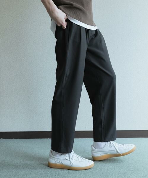 SENSE OF PLACE by URBAN RESEARCH / センスオブプレイス バイ アーバンリサーチ その他パンツ | 『速乾』ドライタッチ2タックテーパードパンツ | 詳細25