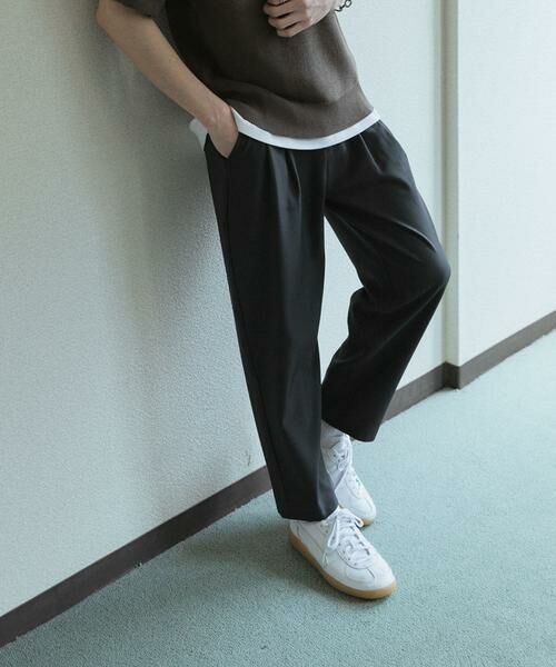 SENSE OF PLACE by URBAN RESEARCH / センスオブプレイス バイ アーバンリサーチ その他パンツ | 『速乾』ドライタッチ2タックテーパードパンツ | 詳細28