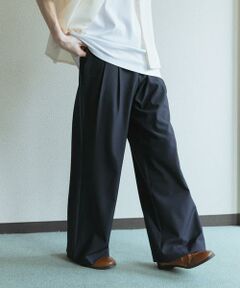 SENSE OF PLACE by URBAN RESEARCH / センスオブプレイス バイ アーバンリサーチ その他パンツ | 『速乾』ドライタッチ2タックワイドパンツ