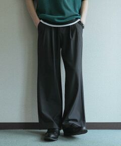 SENSE OF PLACE by URBAN RESEARCH / センスオブプレイス バイ アーバンリサーチ その他パンツ | 『速乾』ドライタッチ2タックワイドパンツ
