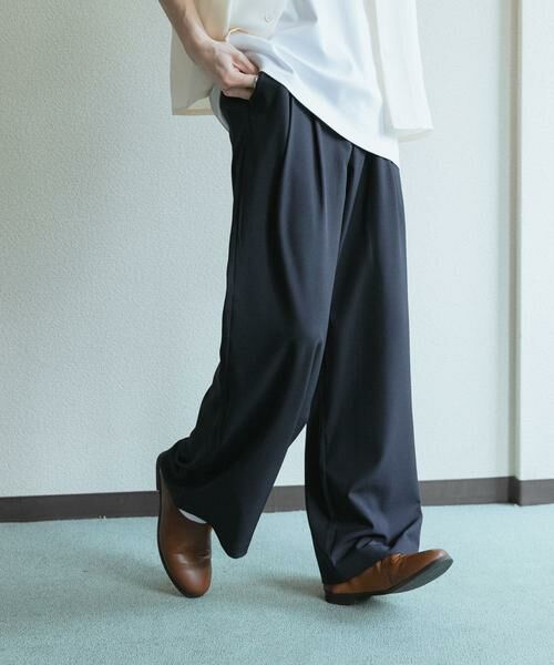 SENSE OF PLACE by URBAN RESEARCH / センスオブプレイス バイ アーバンリサーチ その他パンツ | 『速乾』ドライタッチ2タックワイドパンツ | 詳細3