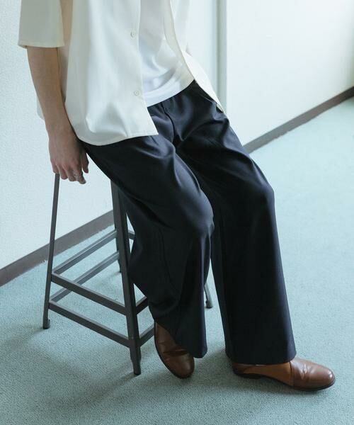 SENSE OF PLACE by URBAN RESEARCH / センスオブプレイス バイ アーバンリサーチ その他パンツ | 『速乾』ドライタッチ2タックワイドパンツ | 詳細6