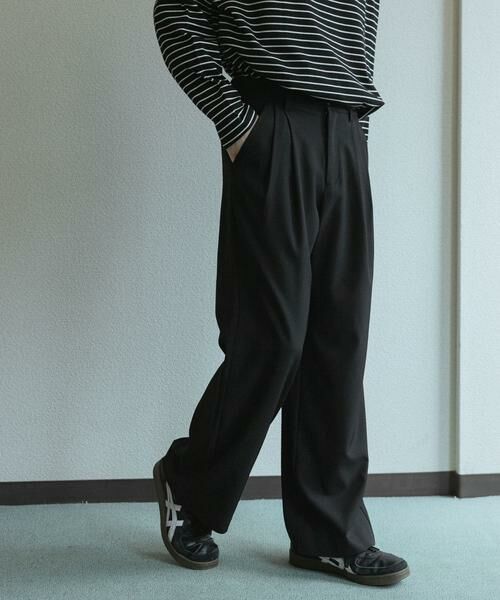 SENSE OF PLACE by URBAN RESEARCH / センスオブプレイス バイ アーバンリサーチ その他パンツ | 『速乾』ドライタッチ2タックワイドパンツ | 詳細17