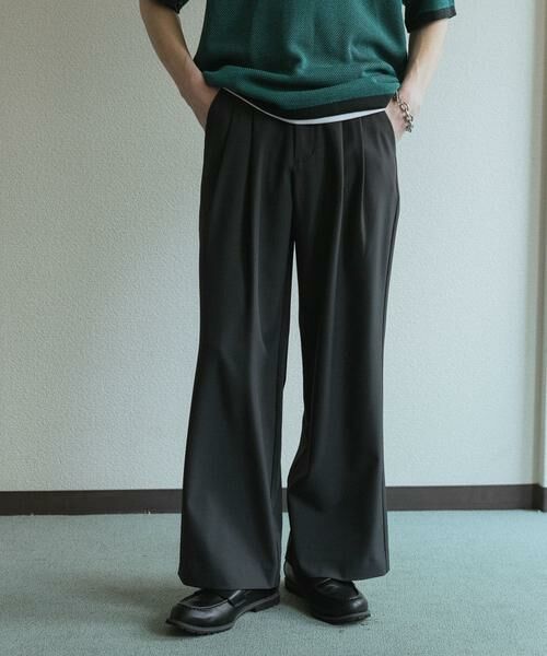 SENSE OF PLACE by URBAN RESEARCH / センスオブプレイス バイ アーバンリサーチ その他パンツ | 『速乾』ドライタッチ2タックワイドパンツ | 詳細27