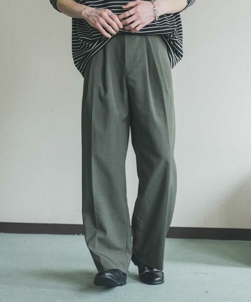 SENSE OF PLACE by URBAN RESEARCH / センスオブプレイス バイ アーバンリサーチ その他パンツ | クイックドライタックワイドパンツ | 詳細1