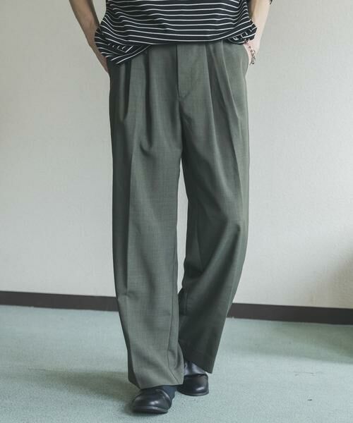 SENSE OF PLACE by URBAN RESEARCH / センスオブプレイス バイ アーバンリサーチ その他パンツ | クイックドライタックワイドパンツ | 詳細2