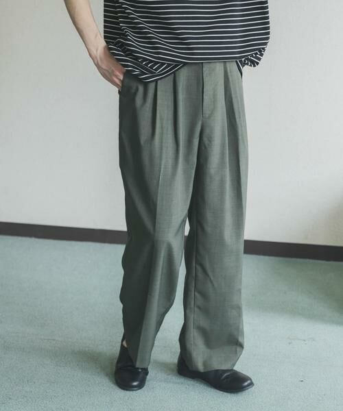 SENSE OF PLACE by URBAN RESEARCH / センスオブプレイス バイ アーバンリサーチ その他パンツ | クイックドライタックワイドパンツ | 詳細3