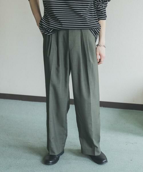 SENSE OF PLACE by URBAN RESEARCH / センスオブプレイス バイ アーバンリサーチ その他パンツ | クイックドライタックワイドパンツ | 詳細4