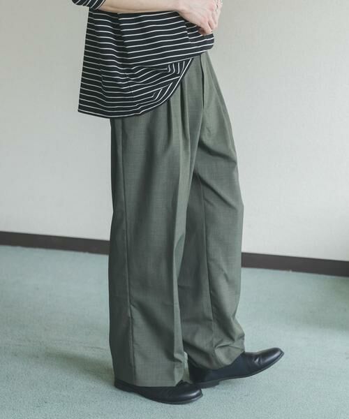 SENSE OF PLACE by URBAN RESEARCH / センスオブプレイス バイ アーバンリサーチ その他パンツ | クイックドライタックワイドパンツ | 詳細5