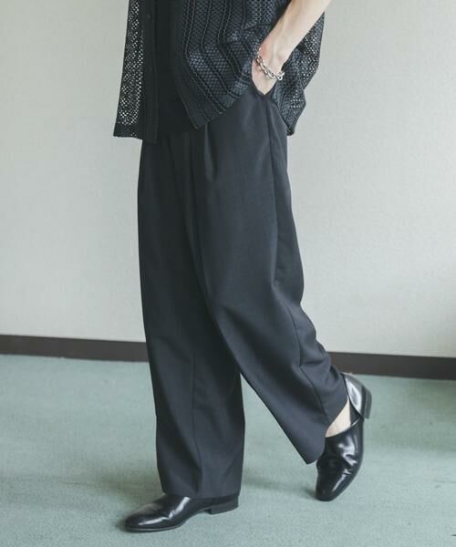 SENSE OF PLACE by URBAN RESEARCH / センスオブプレイス バイ アーバンリサーチ その他パンツ | クイックドライタックワイドパンツ | 詳細25