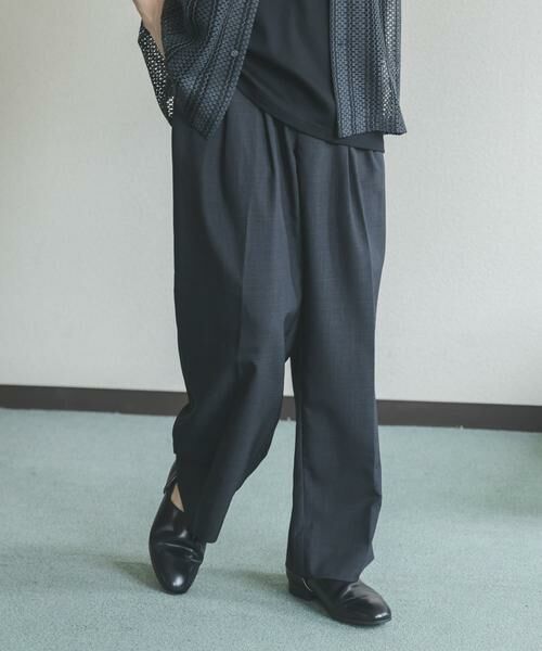 SENSE OF PLACE by URBAN RESEARCH / センスオブプレイス バイ アーバンリサーチ その他パンツ | クイックドライタックワイドパンツ | 詳細28