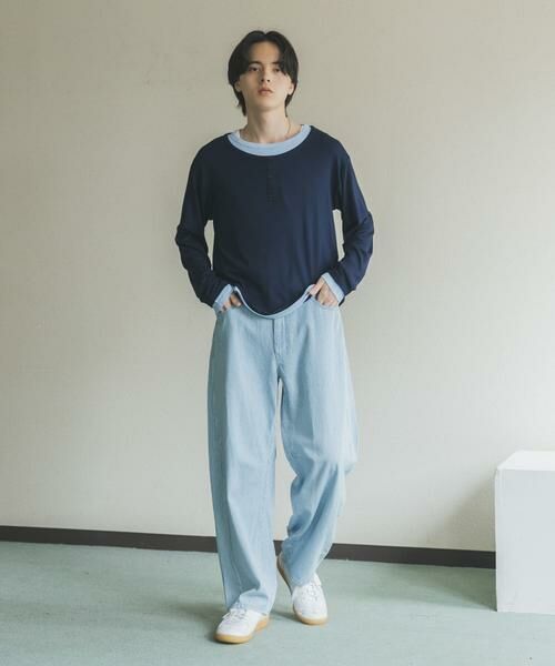 SENSE OF PLACE by URBAN RESEARCH / センスオブプレイス バイ アーバンリサーチ デニムパンツ | アソートバレルレッグデニムパンツ | 詳細7