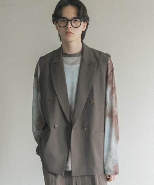 SENSE OF PLACE by URBAN RESEARCH / センスオブプレイス バイ アーバンリサーチ ベスト | ダブルテーラードベスト | 詳細1