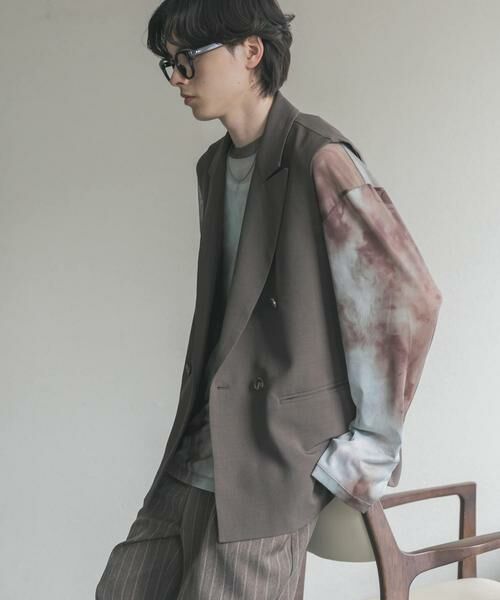 SENSE OF PLACE by URBAN RESEARCH / センスオブプレイス バイ アーバンリサーチ ベスト | ダブルテーラードベスト | 詳細5